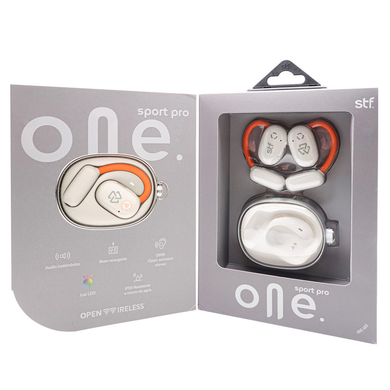 Audífonos inalámbricos OWS | STF Sport One Pro | 7hrs uso protección IPX5