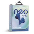 Audífonos Inalámbricos TWS STF Neo: ANC, Cancelación de ruido, 3 hrs de uso, Azul