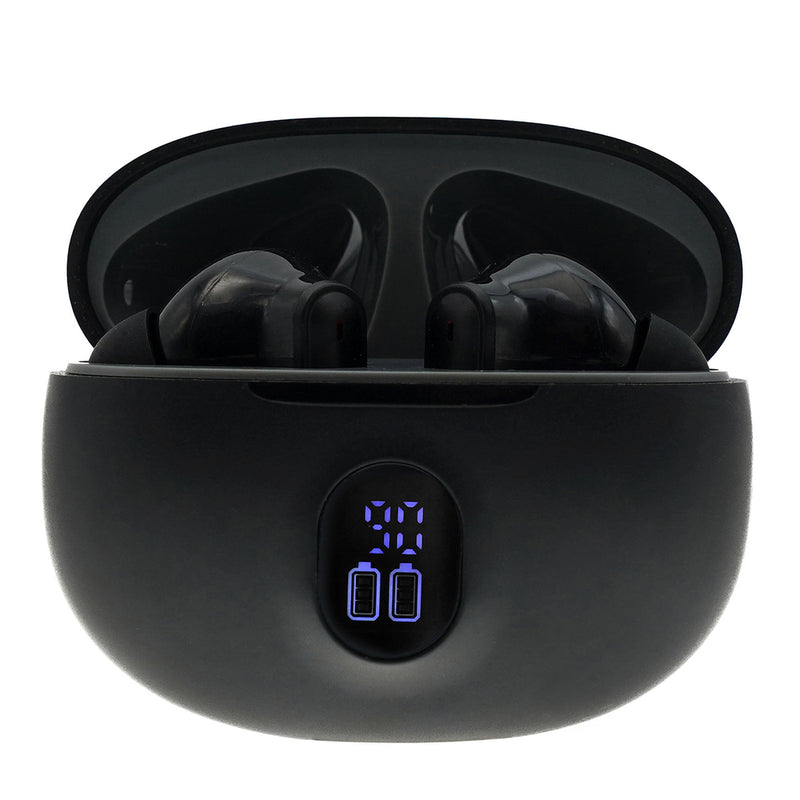 Audífonos Urban Wild TWS STF: 12H Batería, Micrófono, Resistencia IPX4, Negro