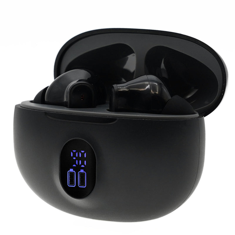 Audífonos Urban Wild TWS STF: 12H Batería, Micrófono, Resistencia IPX4, Negro