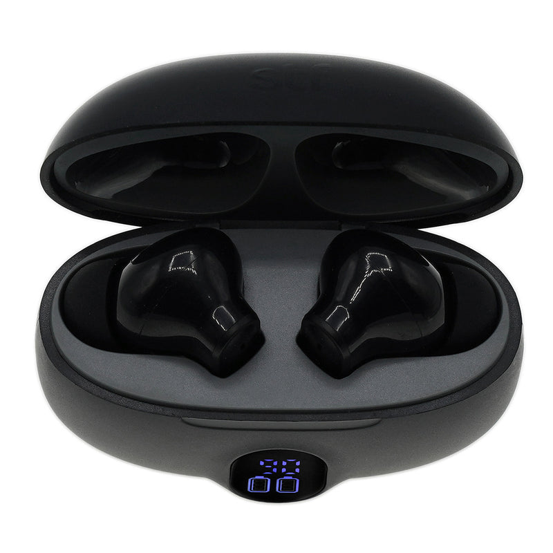 Audífonos Urban Wild TWS STF: 12H Batería, Micrófono, Resistencia IPX4, Negro