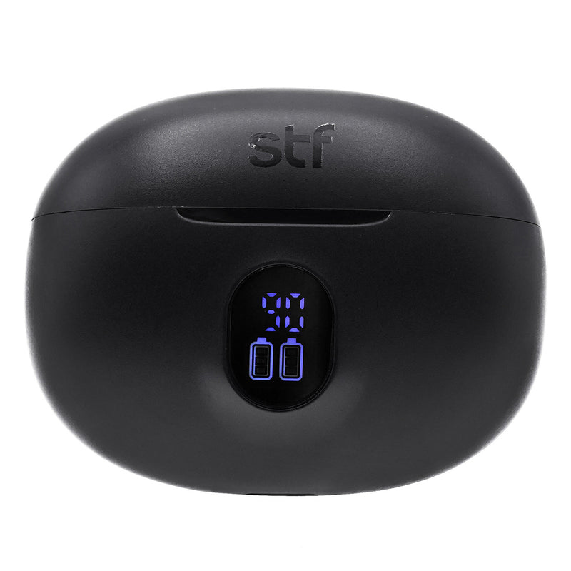 Audífonos Urban Wild TWS STF: 12H Batería, Micrófono, Resistencia IPX4, Negro