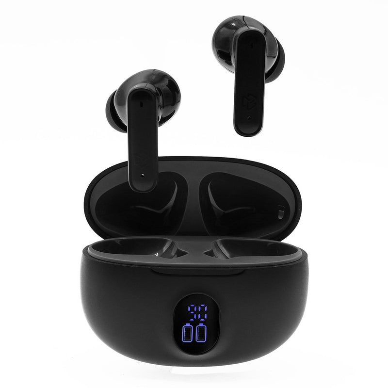 Audífonos Urban Wild TWS STF: 12H Batería, Micrófono, Resistencia IPX4, Negro