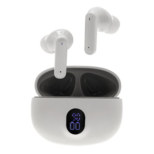 Audífonos Urban Wild TWS STF: 12H Batería, Micrófono, Resistencia IPX4, Blanco