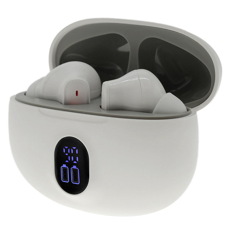 Audífonos Urban Wild TWS STF: 12H Batería, Micrófono, Resistencia IPX4, Blanco