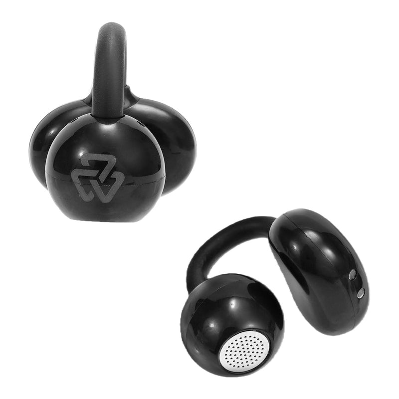 Audífonos Open Ear STF One: OWS, 20h batería, micrófono, Negro