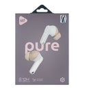 Audífonos inalámbricos TWS STF Pure: 3hrs uso, protección IPX4, micrófono Rosa