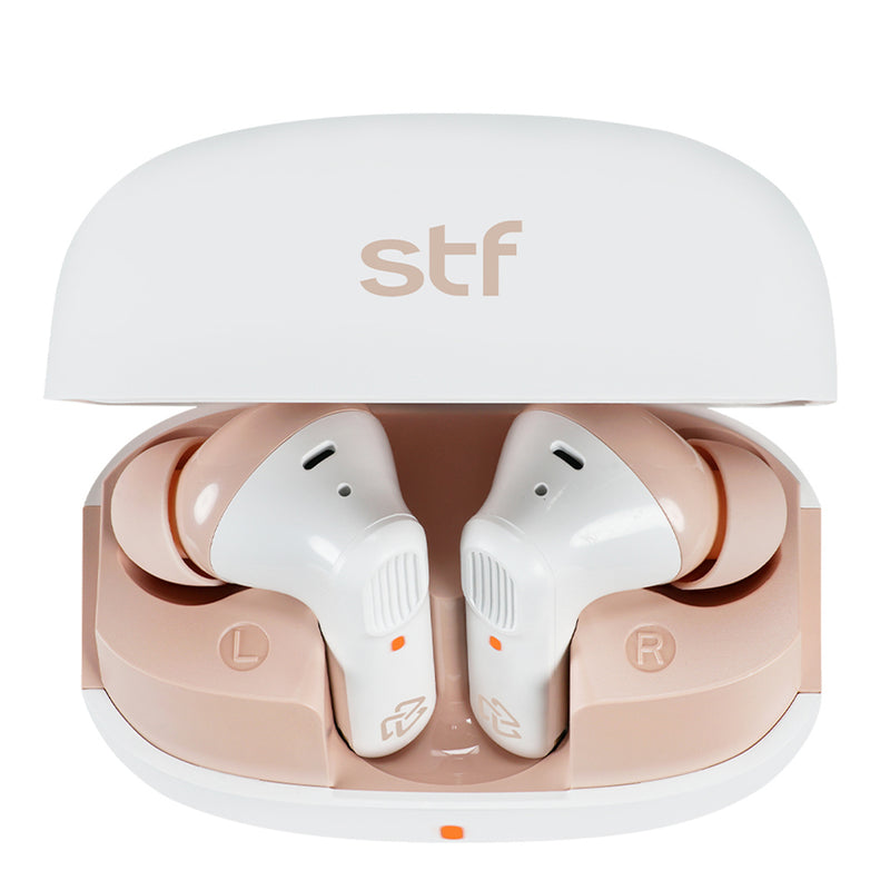 Audífonos inalámbricos TWS | STF Pure | 3hrs uso protección IPX4 Rosa