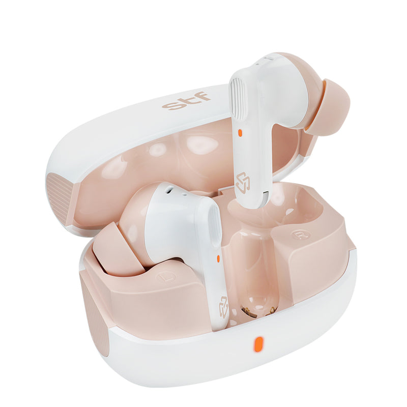 Audífonos inalámbricos TWS | STF Pure | 3hrs uso protección IPX4 Rosa