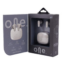 Audífonos inalámbricos TWS STF One: ENC, 7hrs uso, protección IPX4, 4 micrófonos, Gris