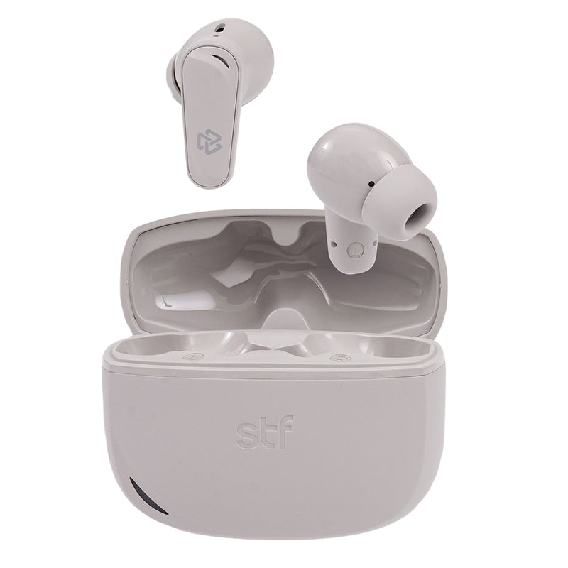Audífonos inalámbricos TWS | STF One ENC | 7hrs uso protección IPX4 4 micrófonos Gris