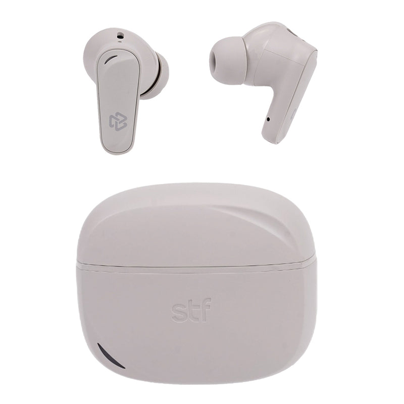 Audífonos inalámbricos TWS | STF One ENC | 7hrs uso protección IPX4 4 micrófonos Gris