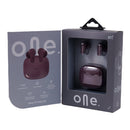 Audífonos inalámbricos TWS STF One: ENC, 7hrs uso, protección IPX4, 4 micrófonos, Tinto