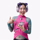 Audífonos inalámbricos TWS STF One Plus ANC ENC: 6hrs uso, protección IPX4, 4 micrófonos, Rosa