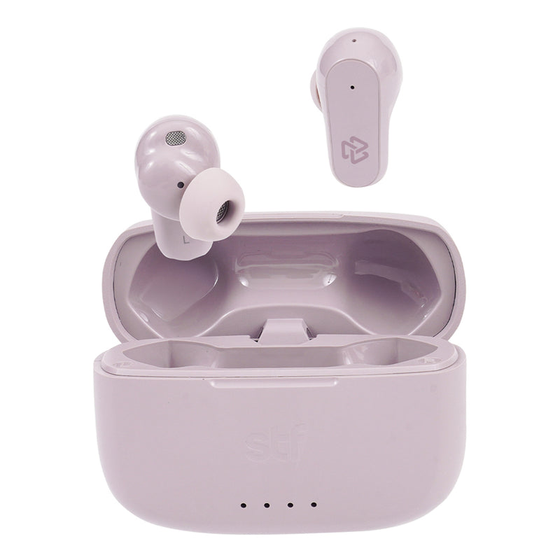 Audífonos inalámbricos TWS | STF One Plus ANC ENC | 6hrs uso protección IPX4 4 micrófonos Rosa