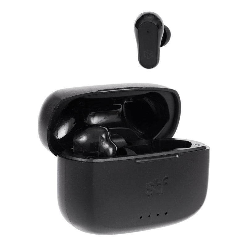 Audífonos inalámbricos TWS | STF One Plus ANC ENC | 6hrs uso protección IPX4 4 micrófonos Negro