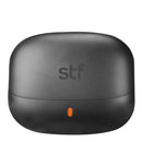 Audífonos inalámbricos TWS STF Pure: 3hrs uso, protección IPX4, micrófono Negro