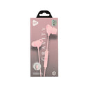 Audifonos alámbricos In-Ear STF Gravity: Tipo C, Micrófono, Rosa