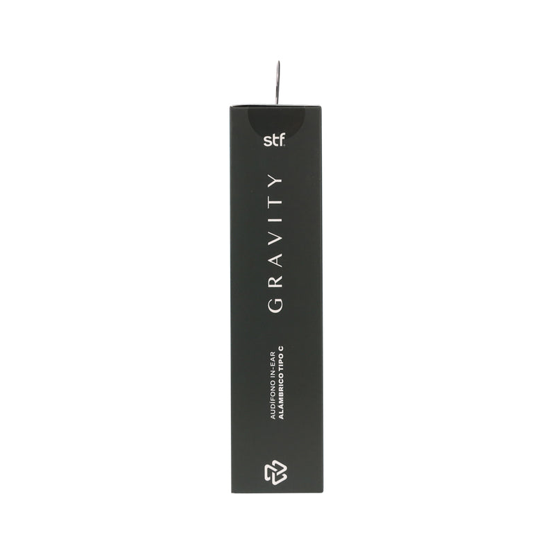 Audifonos alámbricos In-Ear STF Gravity: Tipo C, Micrófono, Azul