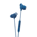 Audifonos alámbricos In-Ear STF Gravity: Tipo C, Micrófono, Azul