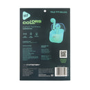 Audífonos Inalámbricos Colors Clear TWS: 3H Batería, Micrófono, surtido de colores