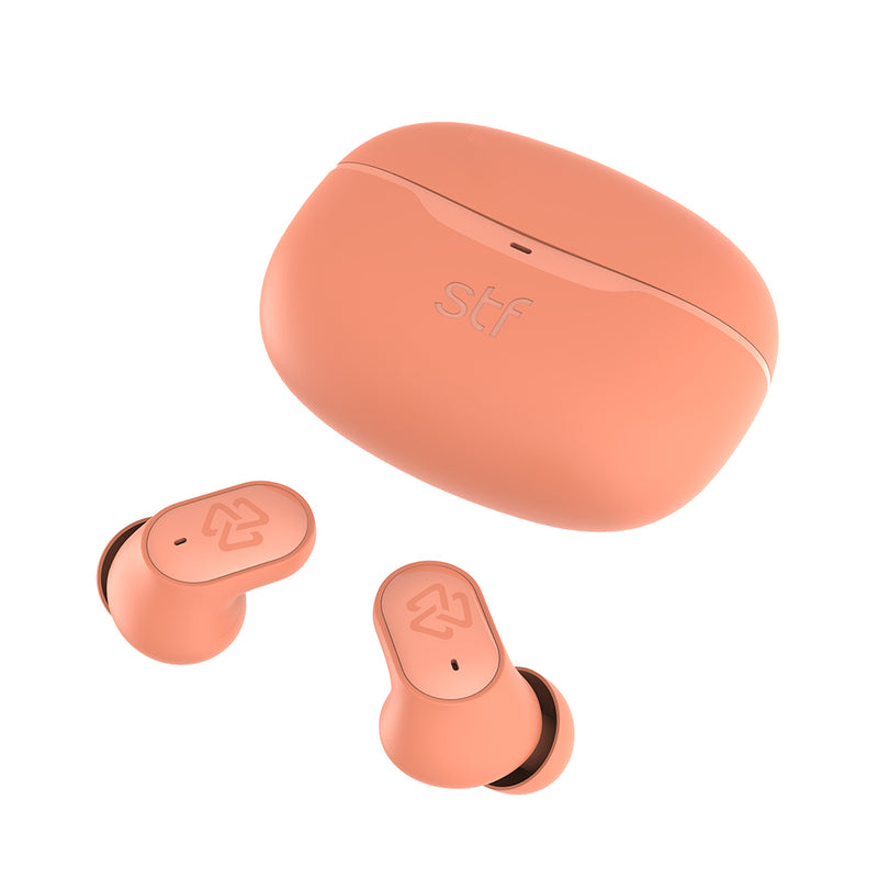 Audífonos inalámbricos True Wireless | STF Dune | 42 Horas Uso IPX4 Naranja