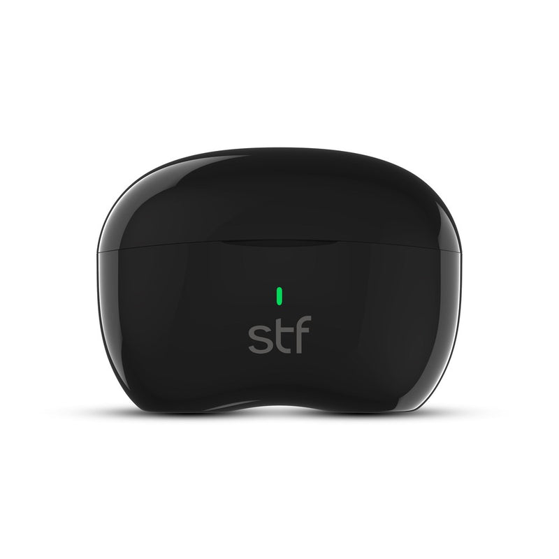 Audífonos Inalámbricos True Wireless | STF Lite | 3hrs de uso, Micrófono, Negro