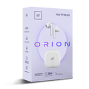 Audífonos Inalámbricos TWS STF Orion: 3 hrs de uso, Blanco