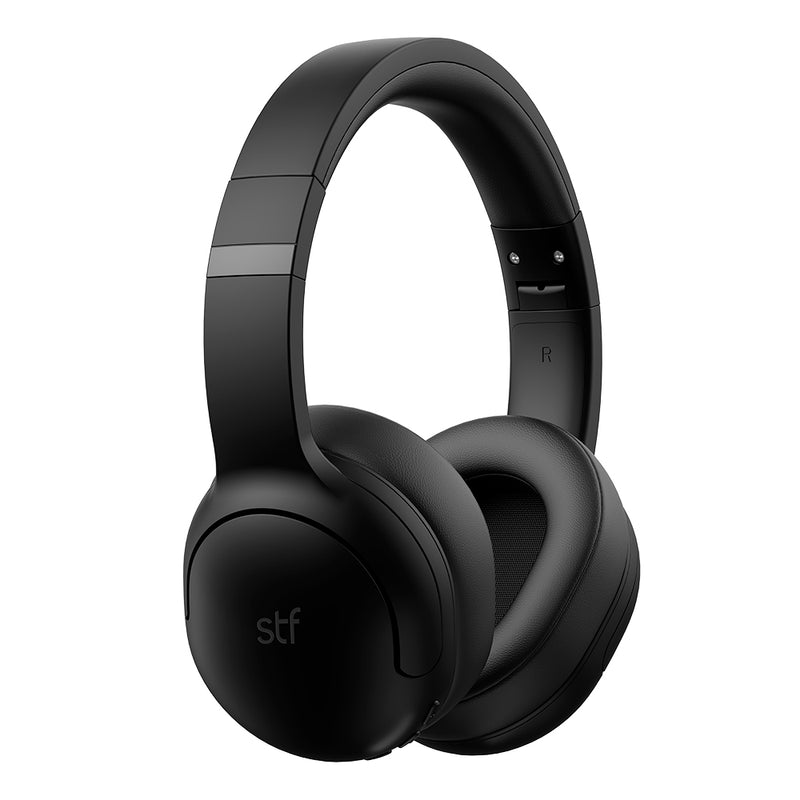 Audífonos inalámbricos On ear | STF Icon | Micrófono 25 hrs uso Negro