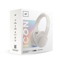 Audífonos inalámbricos On ear STF Icon: 25 hrs uso, función dual, Blanco