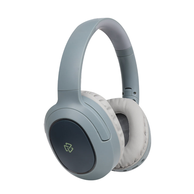 Audífono Inalámbrico On ear | STF VIVA | 3 hrs uso Micrófono removible gris