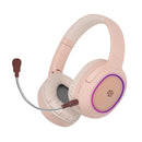 Audífono Inalámbrico On ear STF VIVA: 3 hrs uso Micrófono removible, Rosa
