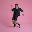 Audífonos inalámbricos On ear STF Aurum 10 hrs uso, función dual, Negro