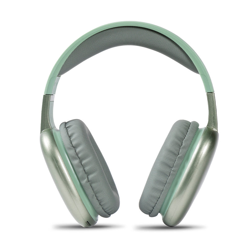 Audífonos Inalámbricos On-ear | STF Aurum | Función dual, MicroSD Verde