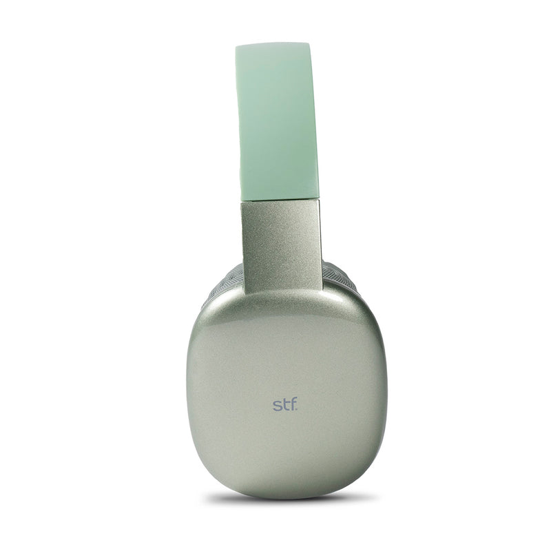 Audífonos Inalámbricos On-ear | STF Aurum | Función dual, MicroSD Verde