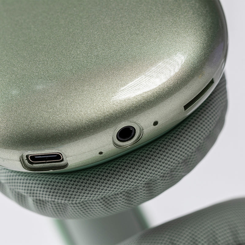 Audífonos Inalámbricos On-ear | STF Aurum | Función dual, MicroSD Verde