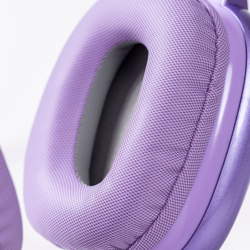 Aud fonos Inal mbricos On ear STF Aurum Funci n dual MicroSD Morado
