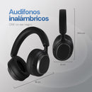 Audífonos On Ear STF One: 14h batería, inalámbricos, micrófono, Negro