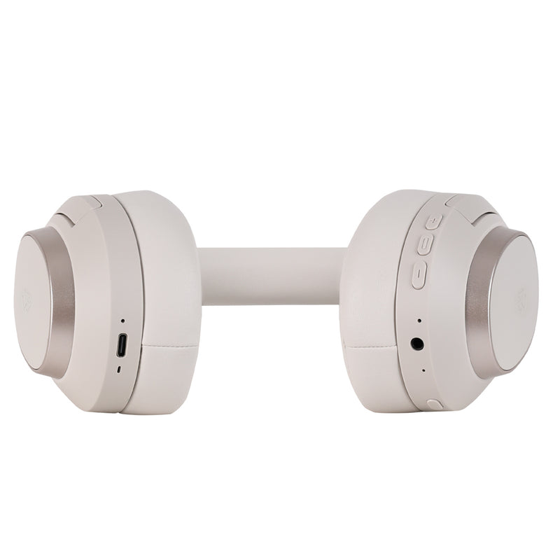 Audífonos On Ear STF One: 14h batería, inalámbricos, micrófono, Gris