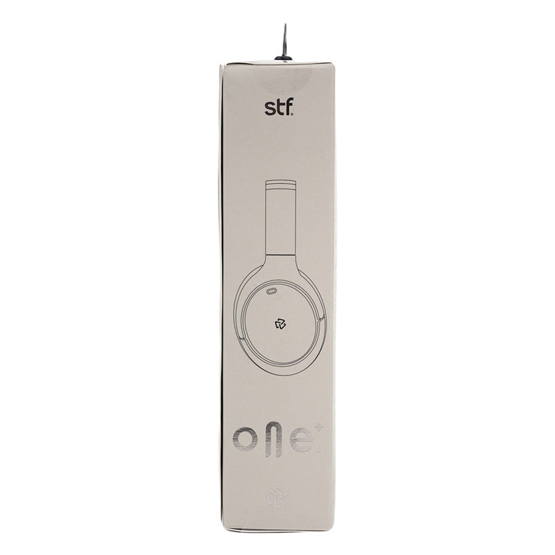 Audífonos inalámbricos On ear | STF One Plus ANC | 44 hrs uso función dual Negro