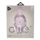 Audífonos inalámbricos On ear STF One Plus ANC: 44 hrs uso, función dual, Rosa