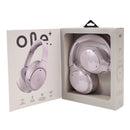 Audífonos inalámbricos On ear STF One Plus ANC: 44 hrs uso, función dual, Rosa