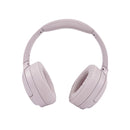 Audífonos inalámbricos On ear STF One Plus ANC: 44 hrs uso, función dual, Rosa