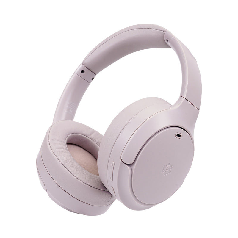 Audífonos inalámbricos On ear | STF One Plus ANC | 44 hrs uso función dual Rosa
