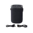 Bocina Inalámbrica portátil STF Lumo Totem: 3" pulgadas, 7hrs uso, 10W, TWS, correa, Luz RGB