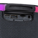 Bocina Inalámbrica portátil STF Lumo Totem: 3" pulgadas, 7hrs uso, 10W, TWS, correa, Luz RGB