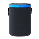 Bocina Inalámbrica portátil STF Lumo Totem: 3" pulgadas, 7hrs uso, 10W, TWS, correa, Luz RGB