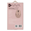 Mouse inalámbrico óptico | STF VIVA | Batería recargable 1600 DPI rosa