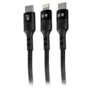 2 Pack Cargador GaN 30W + Cable Tipo C/Lightning Carga Rápida PD