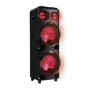 Bafle Bocina STF Power Block: 12" pulgadas, Ruedas, Karaoke, 120W, función TWS, audio inalámbrico